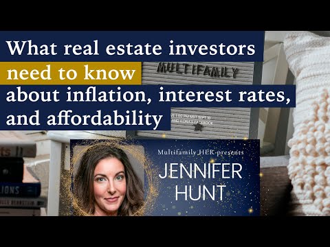 Thumbnail for What real estate investors need to know – with Jennifer Hunt #MultifamilyHER #realestate #investors by Jennifer Hunt