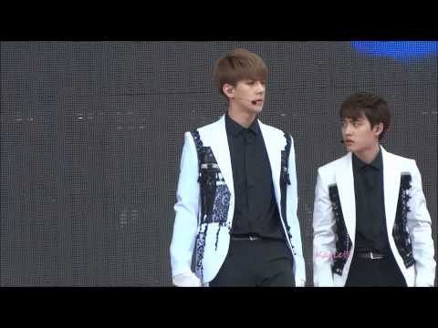 [fancam]140701 EXO-K Wolf @Hong Kong Dome Festival (Sehun focus)