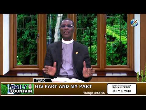 DAILY FOUNTAIN OF JULY 9, 2018 - VEN. OGHOMENA DIAKELEHO-EDJTERE