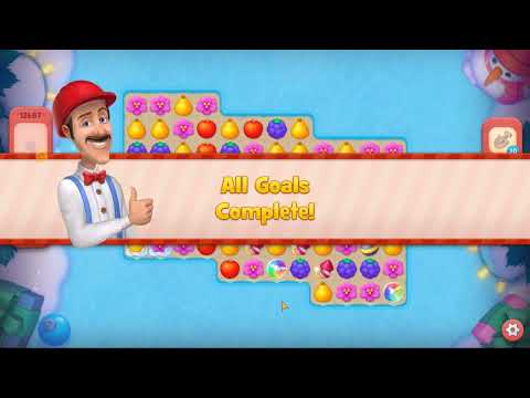 Gardenscapes level 12687 Gameplay #Bubunka