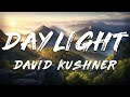 David Kushner - Daylight (Lyrics)