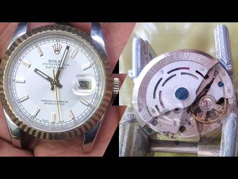 How to repair a fake Rolex? Assembly & Disassembly of chinese caliber DG2813#watches