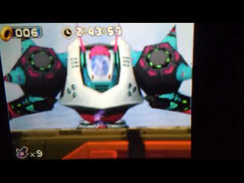 Sonic Rush - Egg King (Easy) Speedrun (Blaze) - 3:29.45