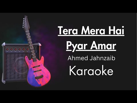 Tera Mera Hai Pyar Amar | Unplugged Karaoke With Lyrics | Ishq Murshid OST