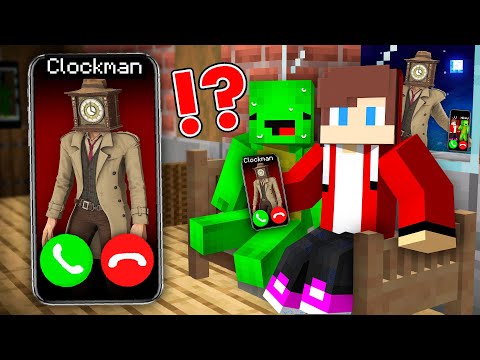 Nighttime Minecraft Call from Clockman