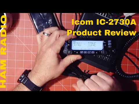 Icom IC-2730A Dual Band Ham Radio Review