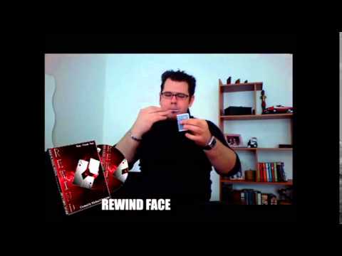 Saturn Magic -Rewind (Gimmick, DVD, FACE card, RED back) by Mickael Chatelain - Trick