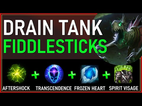 DRAIN TANK FIDDLESTICKS TOP vs AATROX - FEAR, DRAIN, REPEAT! - League of Legends