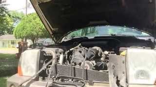 Replacing the Serpentine Belt on a 2006 Jeep Commander 4.7 L
