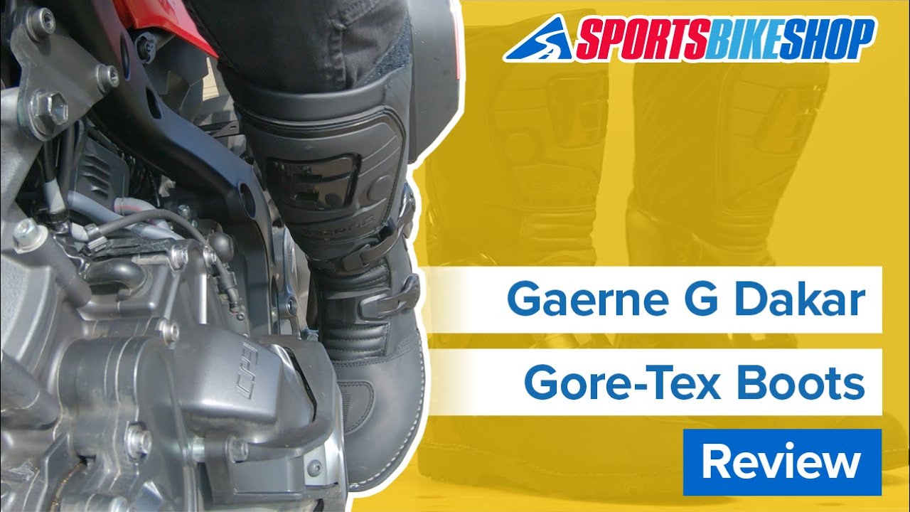 Gaerne G-Dakar Gore-Tex Boots - Brown Video