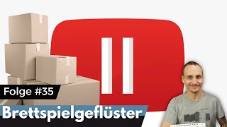 Brettspielgeflüster – Videopause bis Jahresende – kurzes Unboxing – mit Alex#35