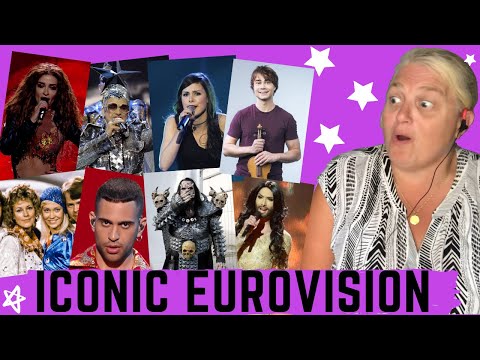 MY MUM REACTS TO ICONIC EUROVISION PERFORMANCES