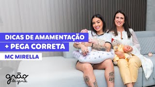 MC MIRELLA- PEGA CORRETA, POSIÇÕES PARA AMAMENTAR E MUITO + | ESPECIAL MÊS DA GESTANTE ♥