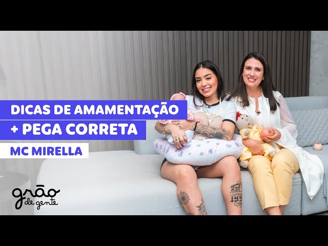 MC MIRELLA- PEGA CORRETA, POSIÇÕES PARA AMAMENTAR E MUITO + | ESPECIAL MÊS DA GESTANTE ♥