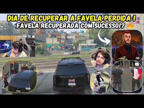 DIA DE RECUPERAR A FAVELA PERDIDA !? | BKINHO PASSOU A MISSÃO PRA UMA DE SUAS TROPA! 🔥 | GTA RP