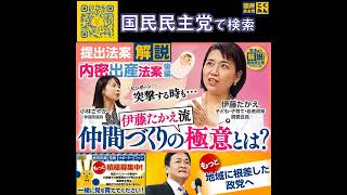 国民民主党  サブチャンネル 内密出産法 6月11日