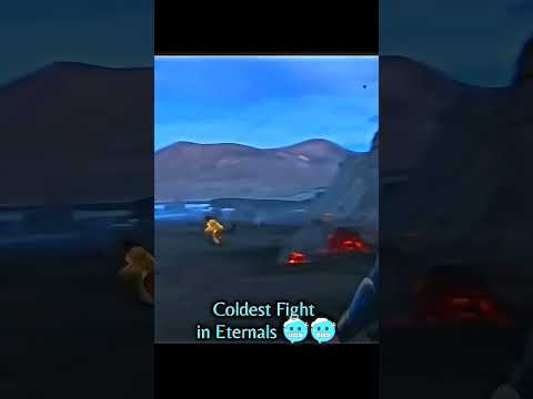Coldest fight in eternal 🥶🥶 Makkari vs Ikaris #trending #shorts