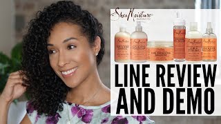SheaMoisture's Coconut and Hibiscus Line Review and Demo!