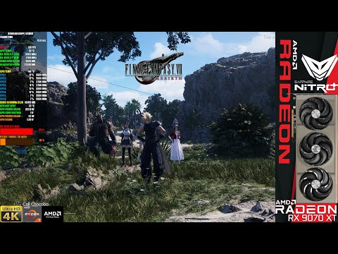 Final Fantasy VII Rebirth 4K | RX 9070 XT | R7 9800X 3D 5.5GHz