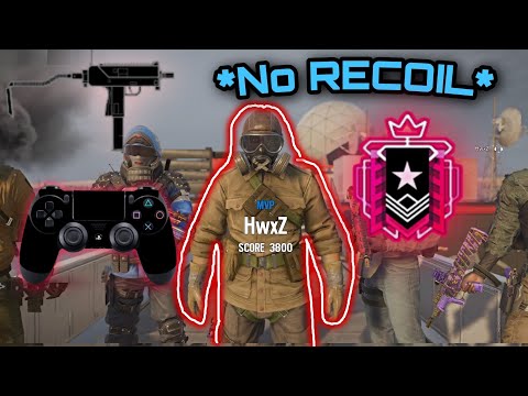 How A CHAMPION Plays MUTE + BEST Controller Settings *NO RECOIL* PS4/XBOX - Rainbow Six Siege