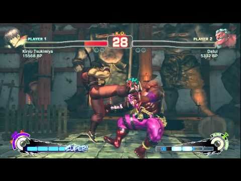 SSF4: Kiryu Tsukimiya (Guy) VS Datui (Hakan)