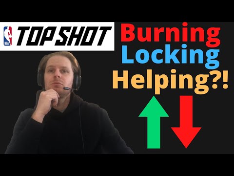 2.5 Million Burn and Locking EFFECTS! NBA Top Shot