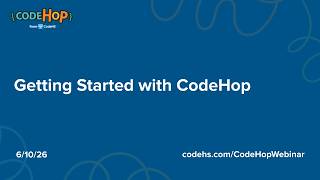 Getting Started with CodeHop thumbnail
