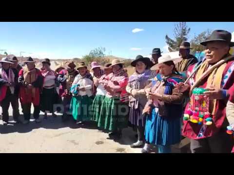 Bolivia Calamarca, inicia bloqueo contra Rodrigo Paz, la lucha es para que renuncie
