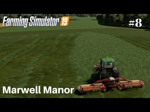 Farming Simulator 19 Time Lapse | Making silage