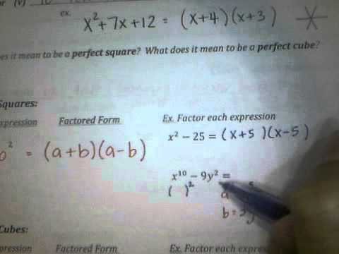 Unit 4. Day 7. Factoring Polynomials (part 1)