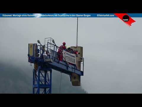 Videoreel Helikopter Kranmontage