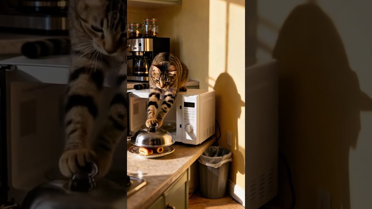 狡猾なネズミはネコの罠にかかった。#catlife #funny #orangecat#cute #cat #mouse 🐹🐱🐹#mousemurah