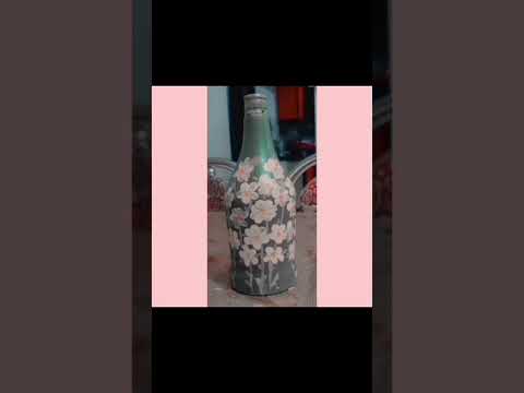 New Finger Print Bottle Art | Saliha's Creative Hive