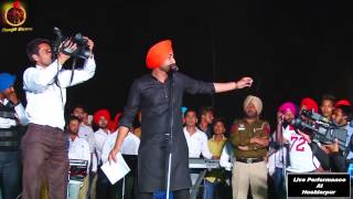 RANJIT BAWA | TAPPE | LIVE PERFORMANCE AT HOSHIARPUR 2015 | OFFICIAL FULL VIDEO HD