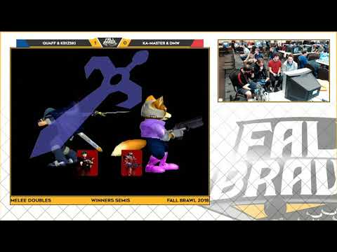 Fall Brawl 2018: Quaff + Krizski vs. Ka-Master + DMW  - SSBM Dubs WS