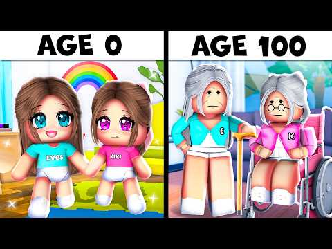 We Lived From 0 To 100 YEARS OLD In Roblox..(Brookhaven)