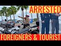 POLICE ARRESTED FOREIGNERS AND TOURISTS BUSTED BY COPS IN PATTAYA THAILAND.