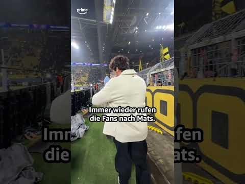 Die gelbe Wand vergisst ihre Legenden nicht. 🖤💛 #ucl #fußball #primevideo