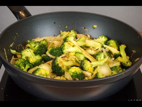 Broccoli from the pan Recipe The Organic Cook #777
