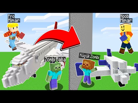 YAPI KAPIŞMALARINDA NOOB MİMAR İLE TROLLEDİM - Minecraft