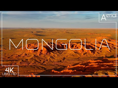 Mongolia by drone |  Explore beautiful nature in 4K