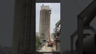 [爆卦] 水泥塔倒塌第一視角影片