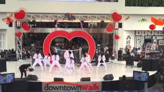 [140216] Super Junior Sorry Sorry, Blue World Dance Cover by SNBoys at TopKpop Summarecon Mal Bekasi