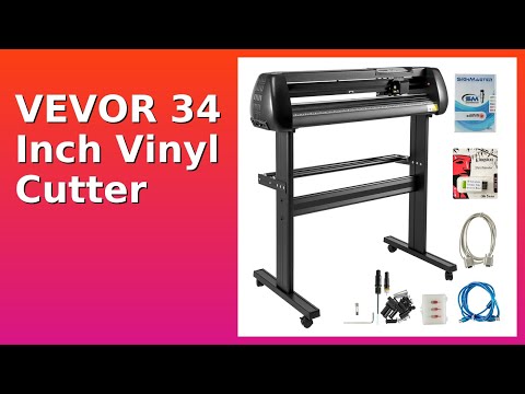 REVIEW (2026): VEVOR 34 Inch Vinyl Cutter. Features.
