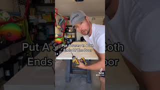 Paint a door with ease! #diy #lifehacks #homeimprovement #tips #painting #doors