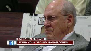 Stand Your Ground motion denied, Curtis Reeves will face jury trial