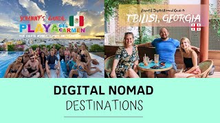 Chiang Mai vs. Tbilisi vs. Bali vs. Playa Del Carmen - Best Bases for Digital Nomads