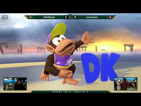 Chronicles: 3, 2, 1! - Losers Quarters - SAK|Skylar (Luigi) vs JumboJack (Diddy Kong)