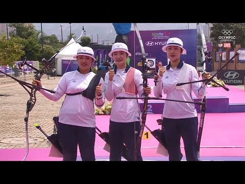 2022 메데진 양궁월드컵 여자단체전 결승 한국 금메달