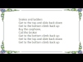 Joni Mitchell - Snakes and Ladders Lyrics